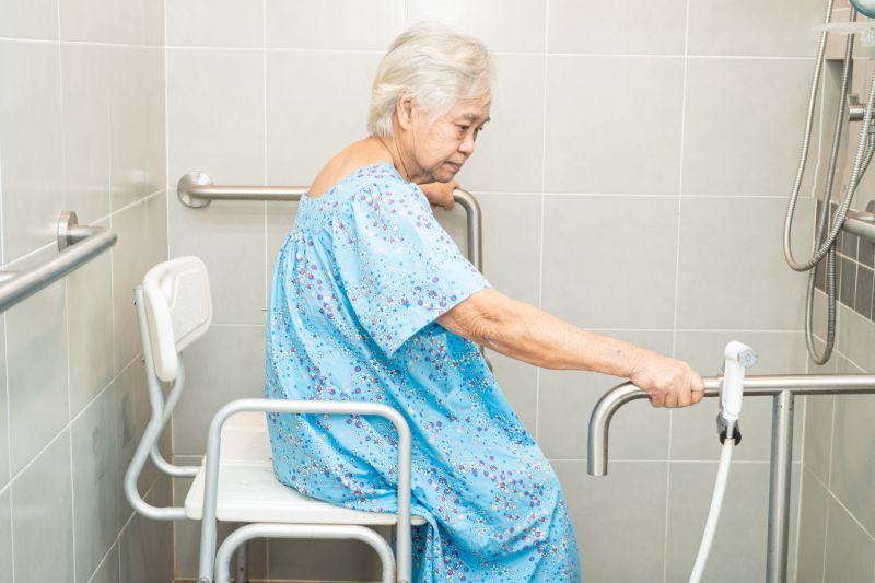 Elderly Shower Installation