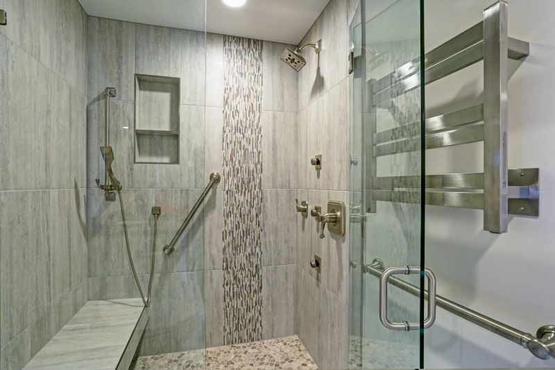 Multi-Panel Glass Shower Door
