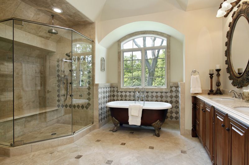 Spa-Style Shower with Seating